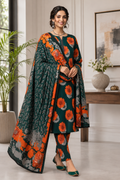 Swiss Lawn Unstitched 3 Piece Suit - A1811